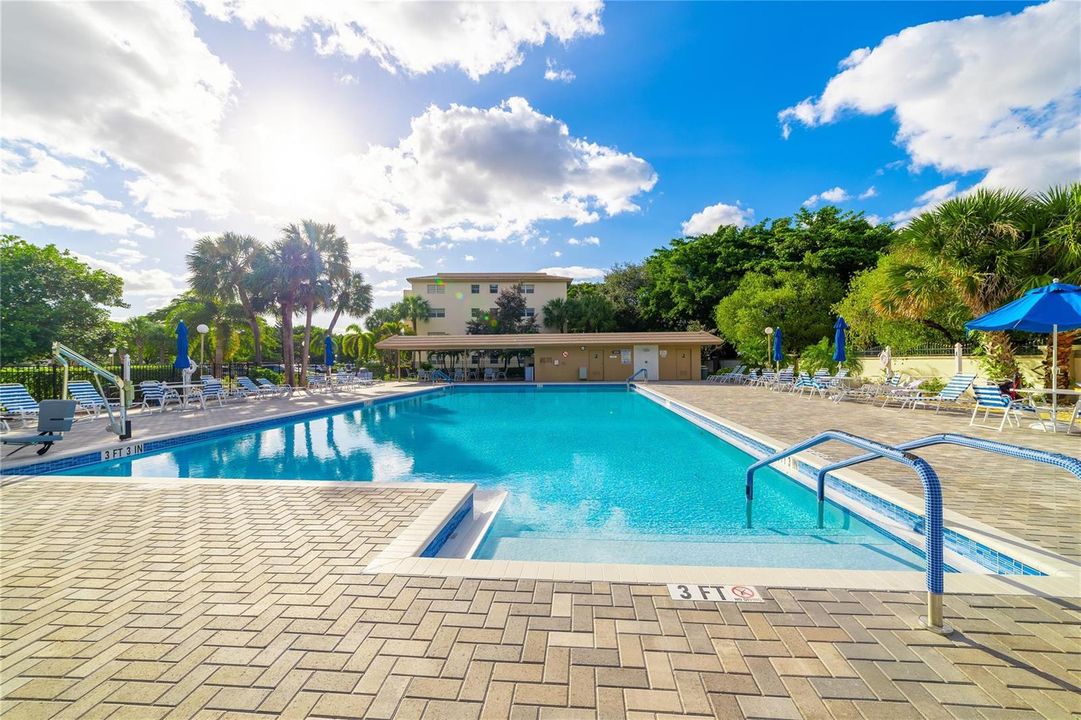 Pool and Clubhouse Area