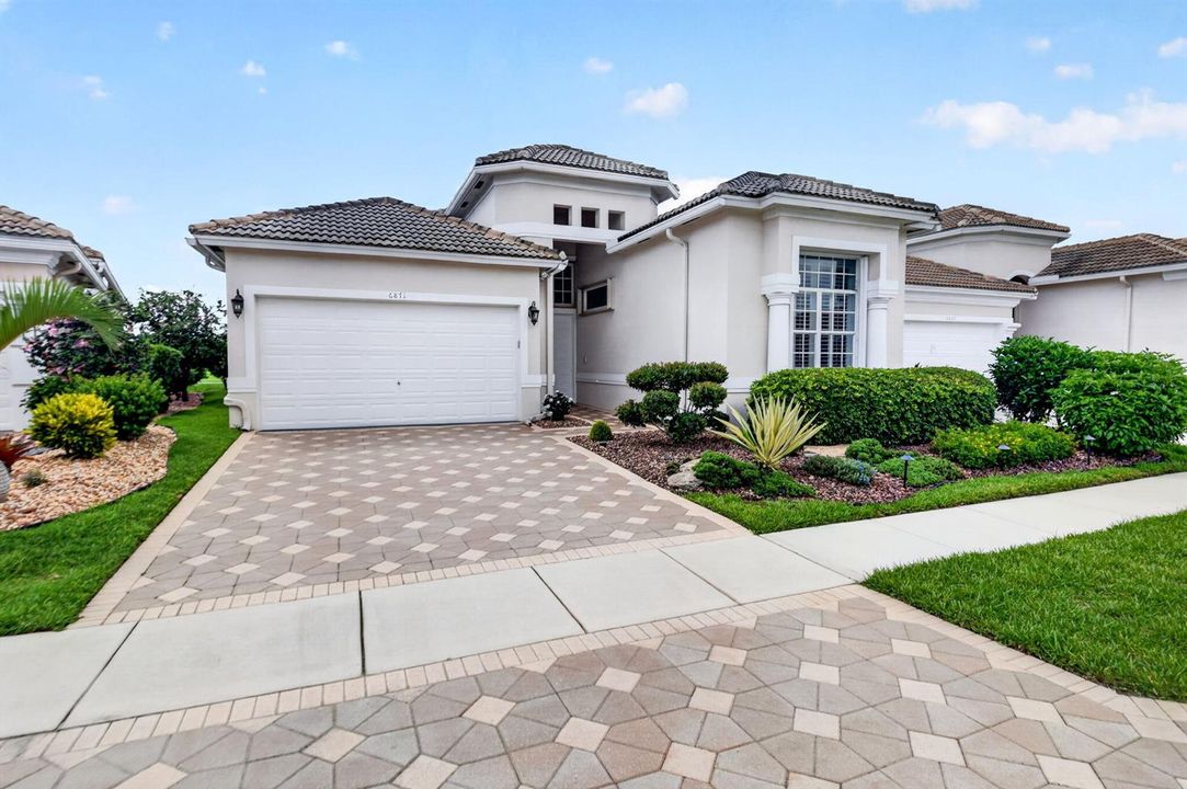 large driveway