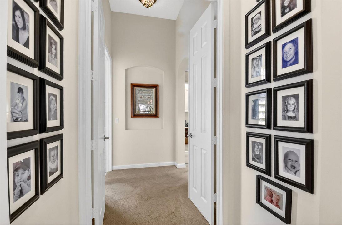 entrance to primary bedroom