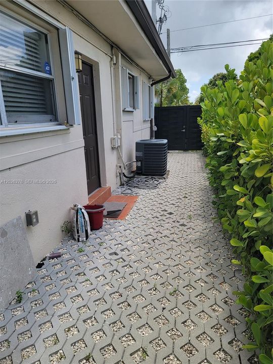Rear Patio Area