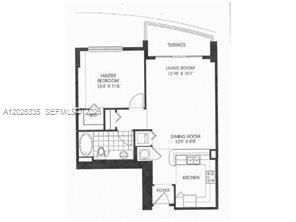 For Sale: $390,000 (1 beds, 1 baths, 757 Square Feet)