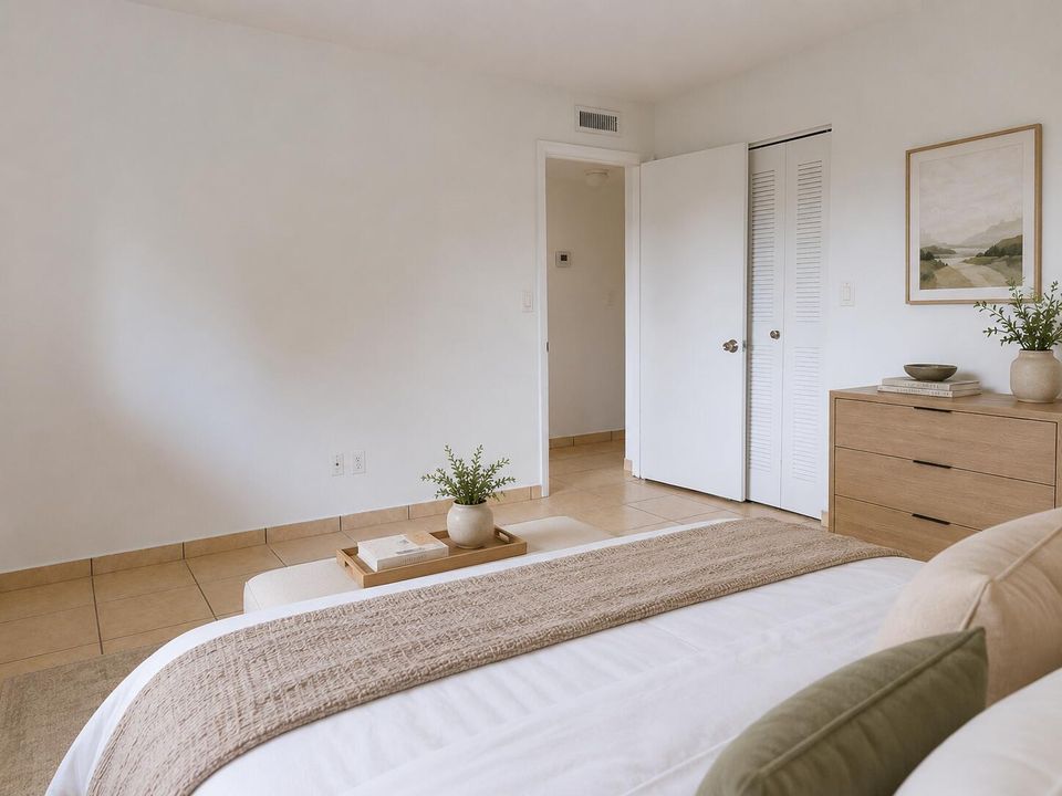 Bedroom1b AI Staged