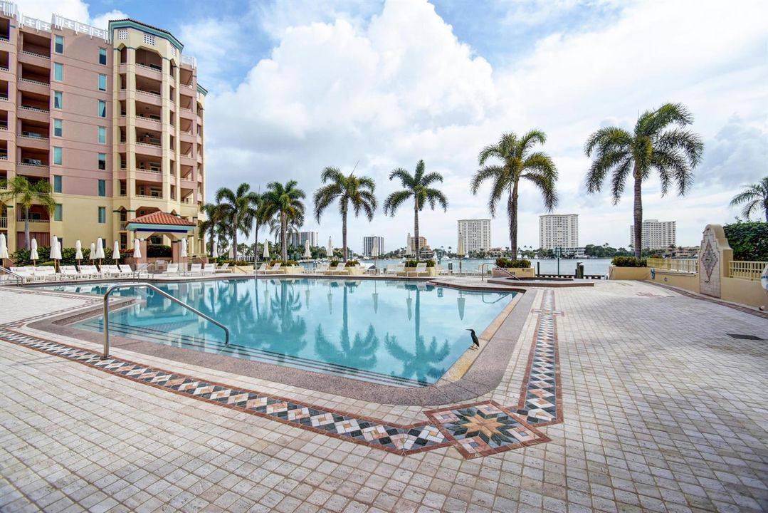 Heated Pool on Lake Boca