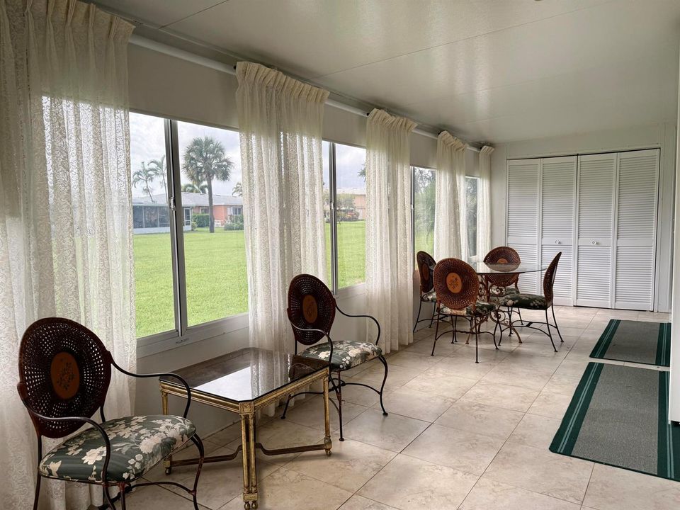 ENCLOSED PORCH