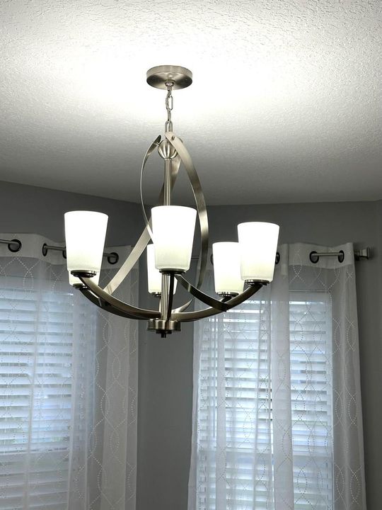 NEW LIGHT FIXTURES THROUGHOUT