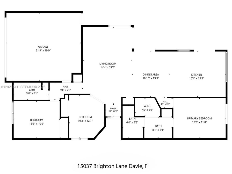 For Sale: $620,000 (3 beds, 2 baths, 1546 Square Feet)