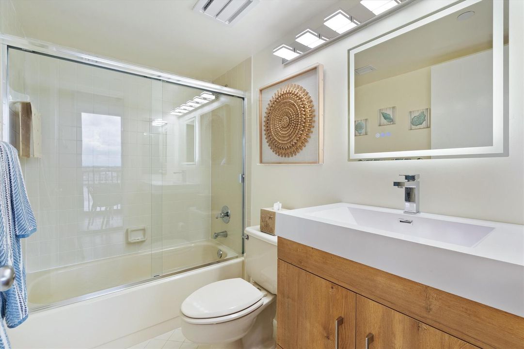 Second bath is ensuite as well