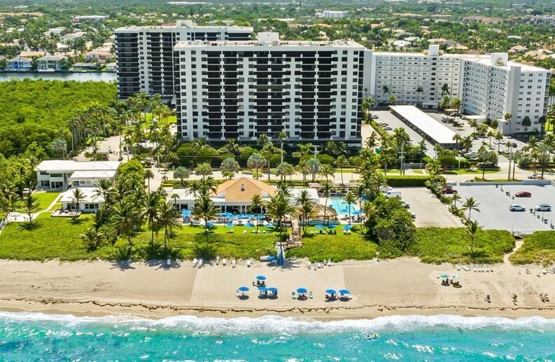 Aerial with Ocean Club