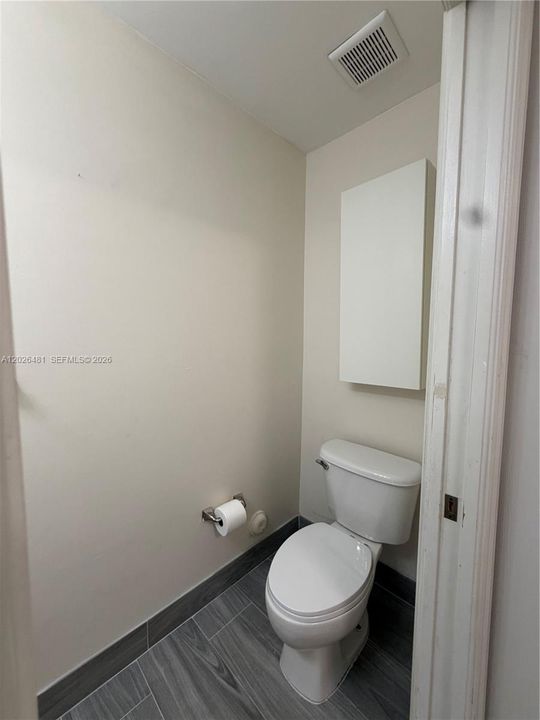 Half Bathroom downstairs