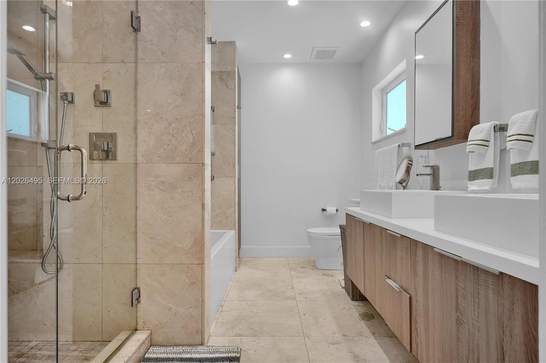 Master bathroom