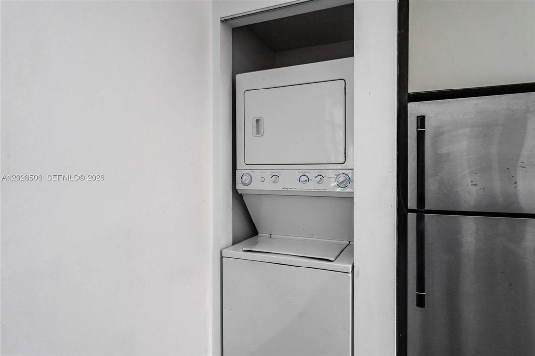 In unit laundry
