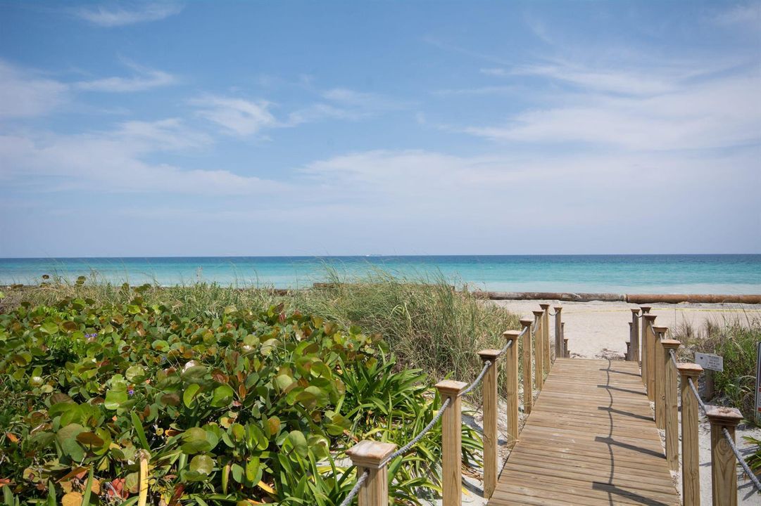 beach path
