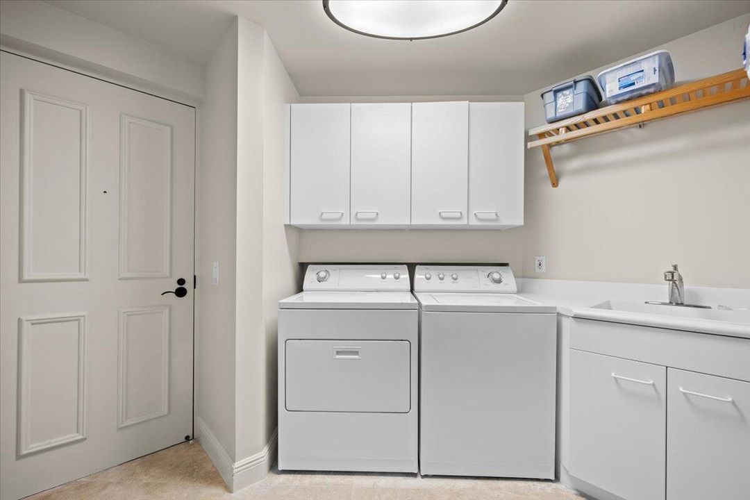 Inside Laundry Room