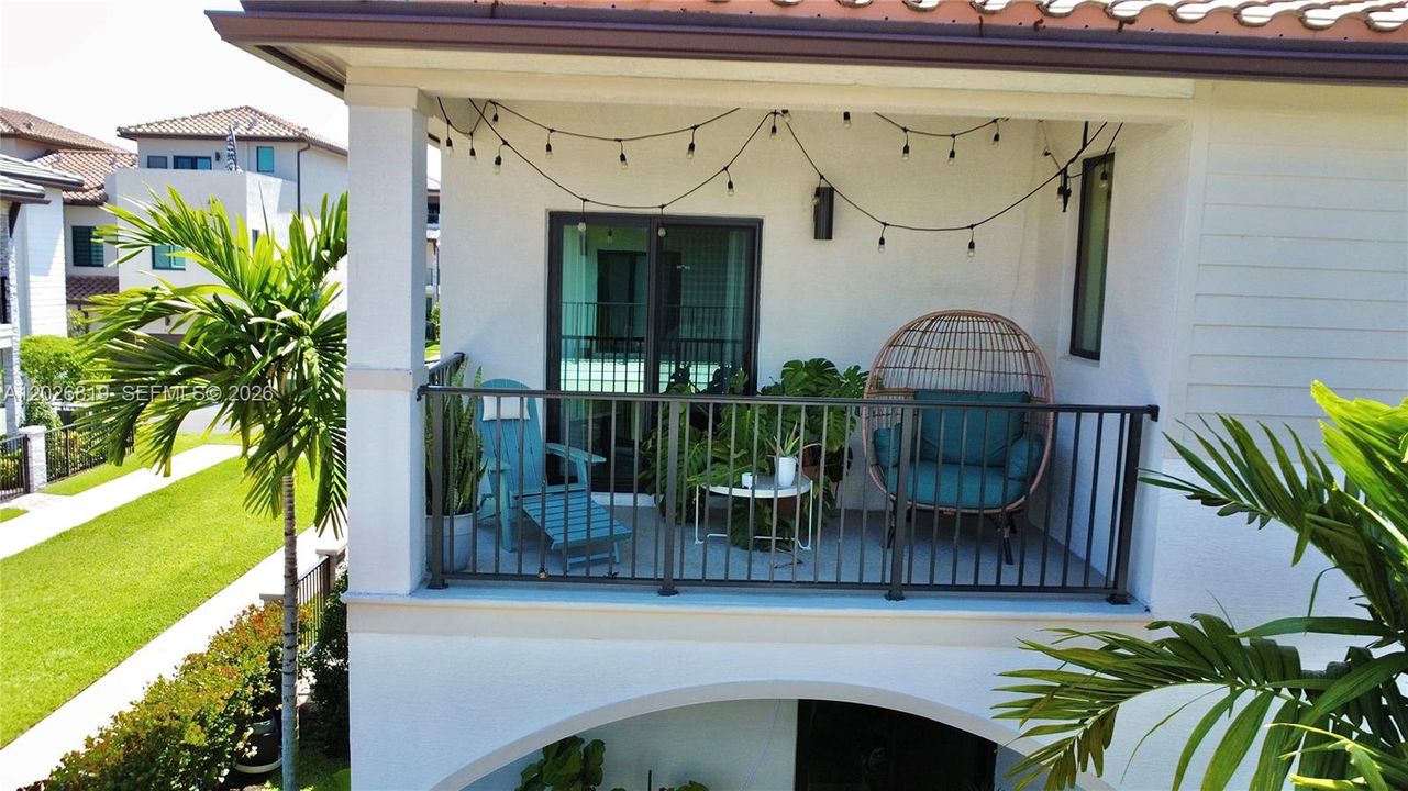 Balcony at Master bedroom