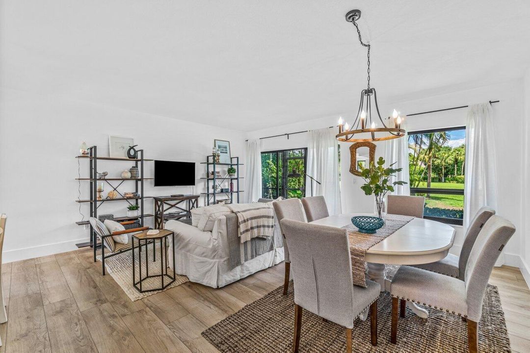 Dining and Living area