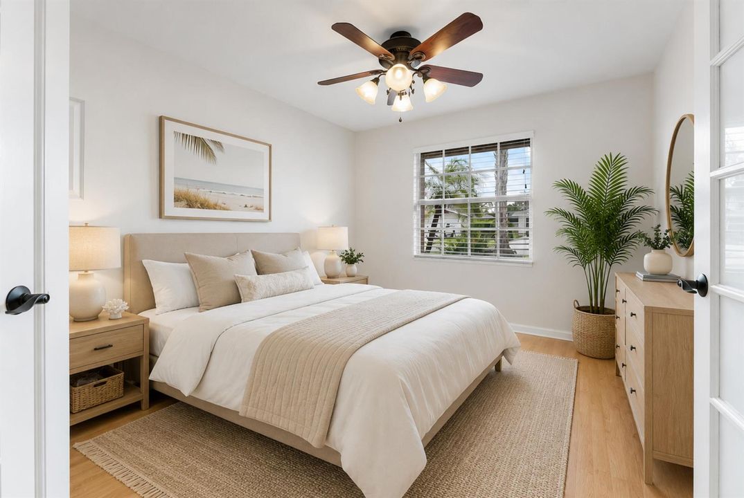 Staged Bedroom