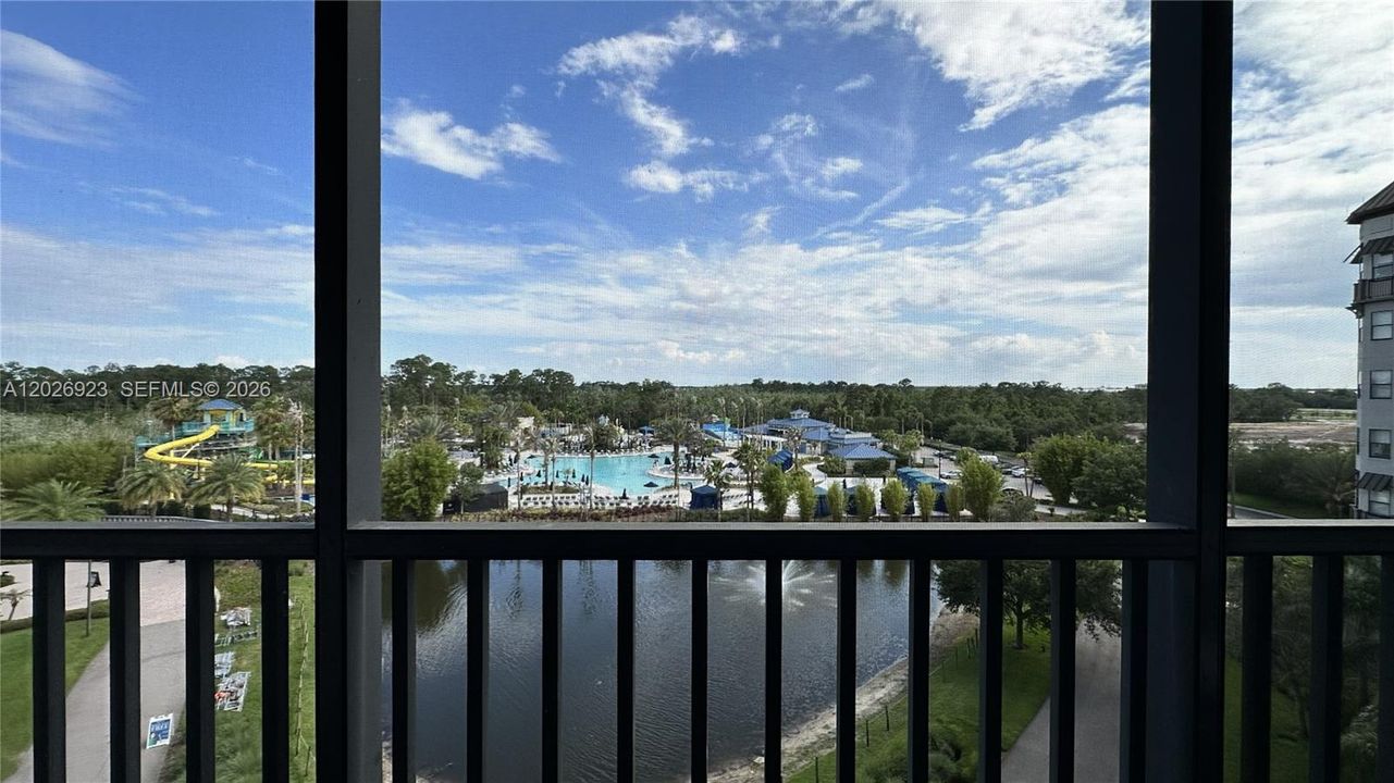 Superior view from living room