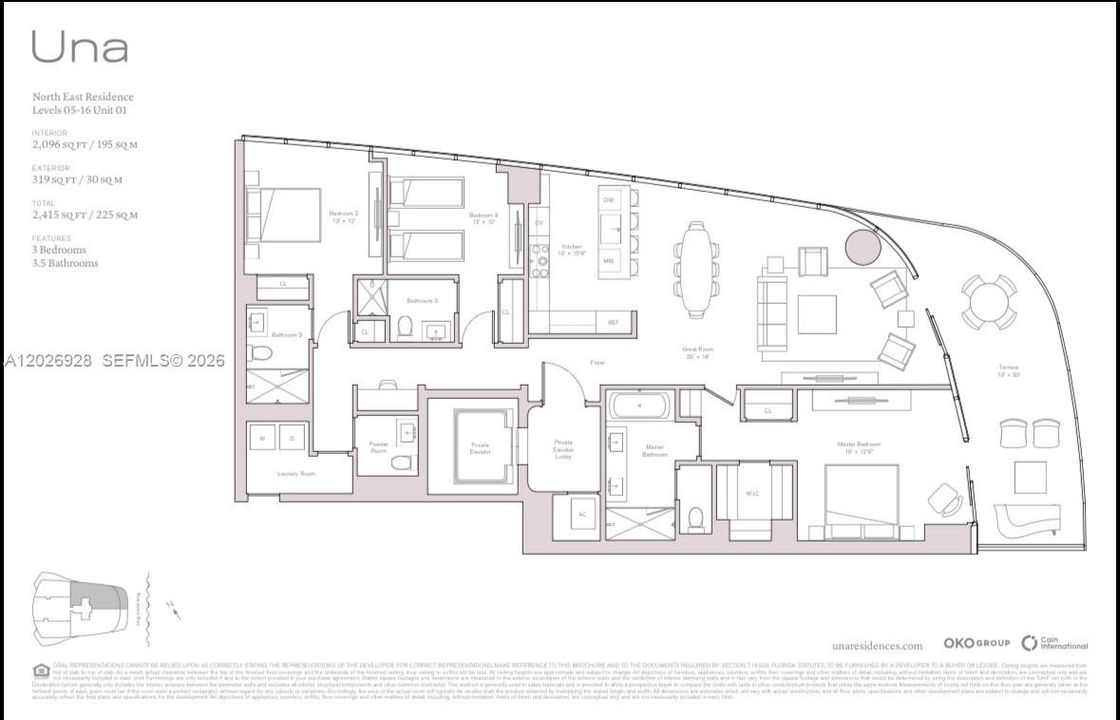 В аренду: $18,500 (3 спален, 3 ванн, 0 Квадратных фут)