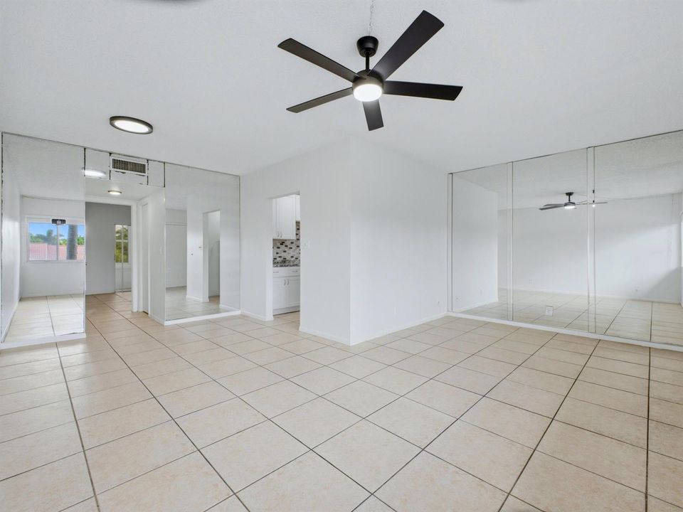 Living to Dining Kitchen Foyer