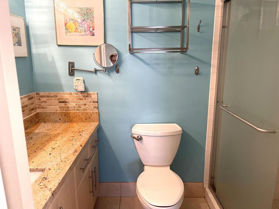 Updated guest bathroom