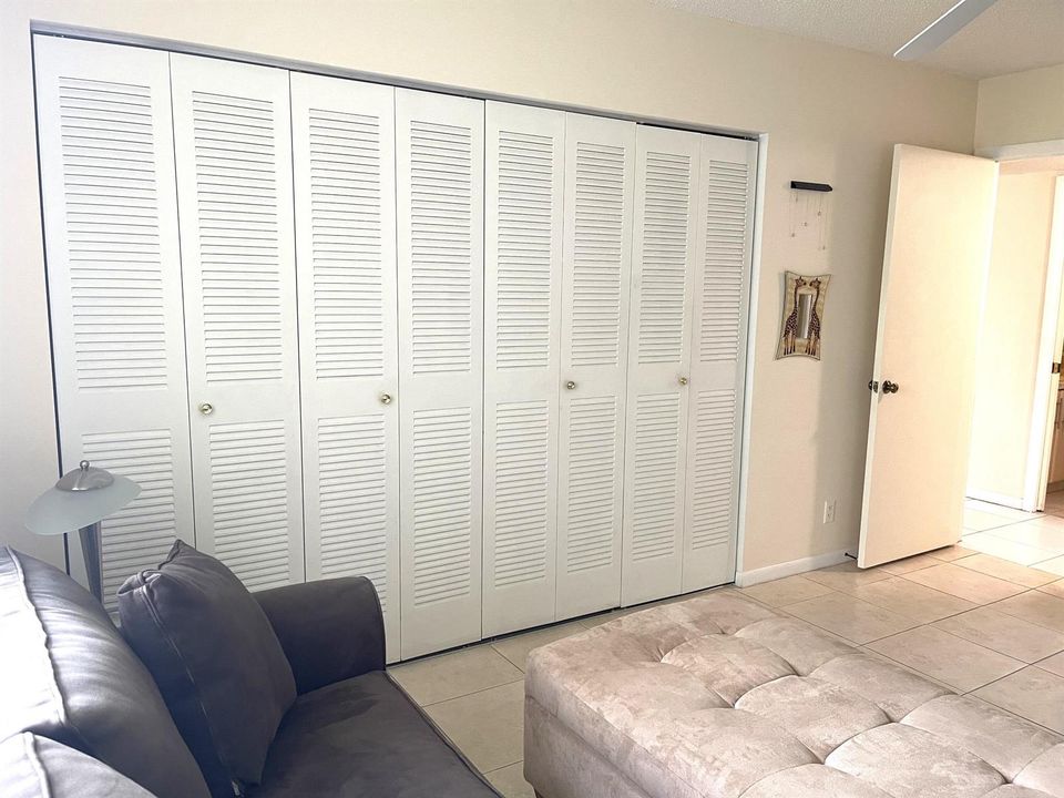 Guest bedroom closet space