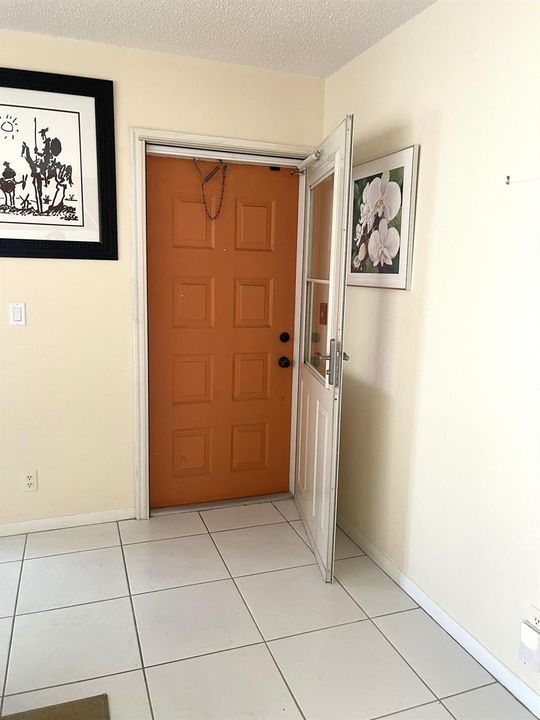 Front door entrance