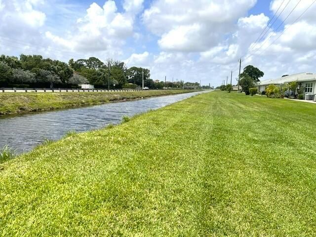 Back Yard view of canal