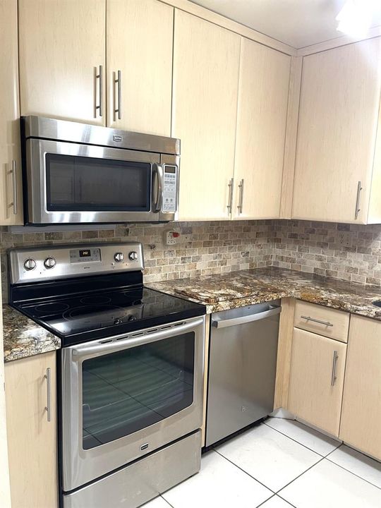Remodeled kitchen