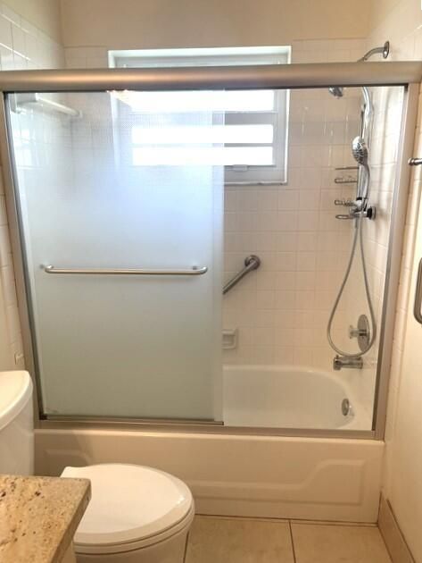 Master Bathroom tub shower combo