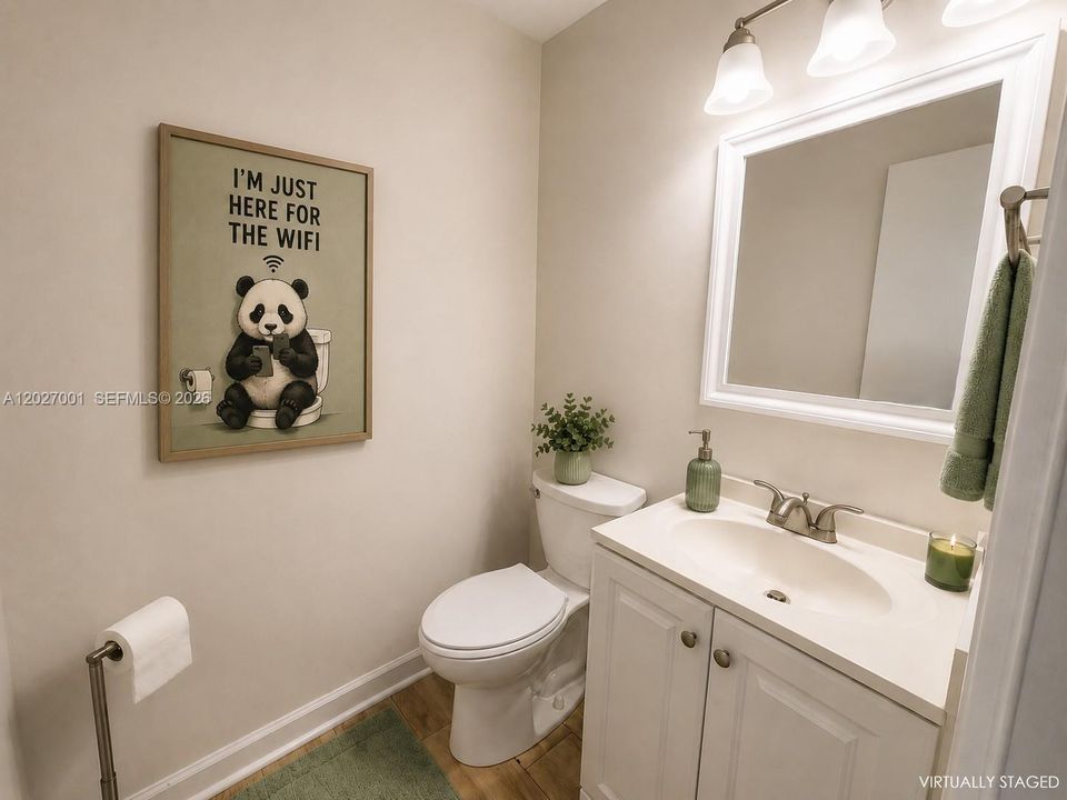 1/2 Bathroom (First Flr)