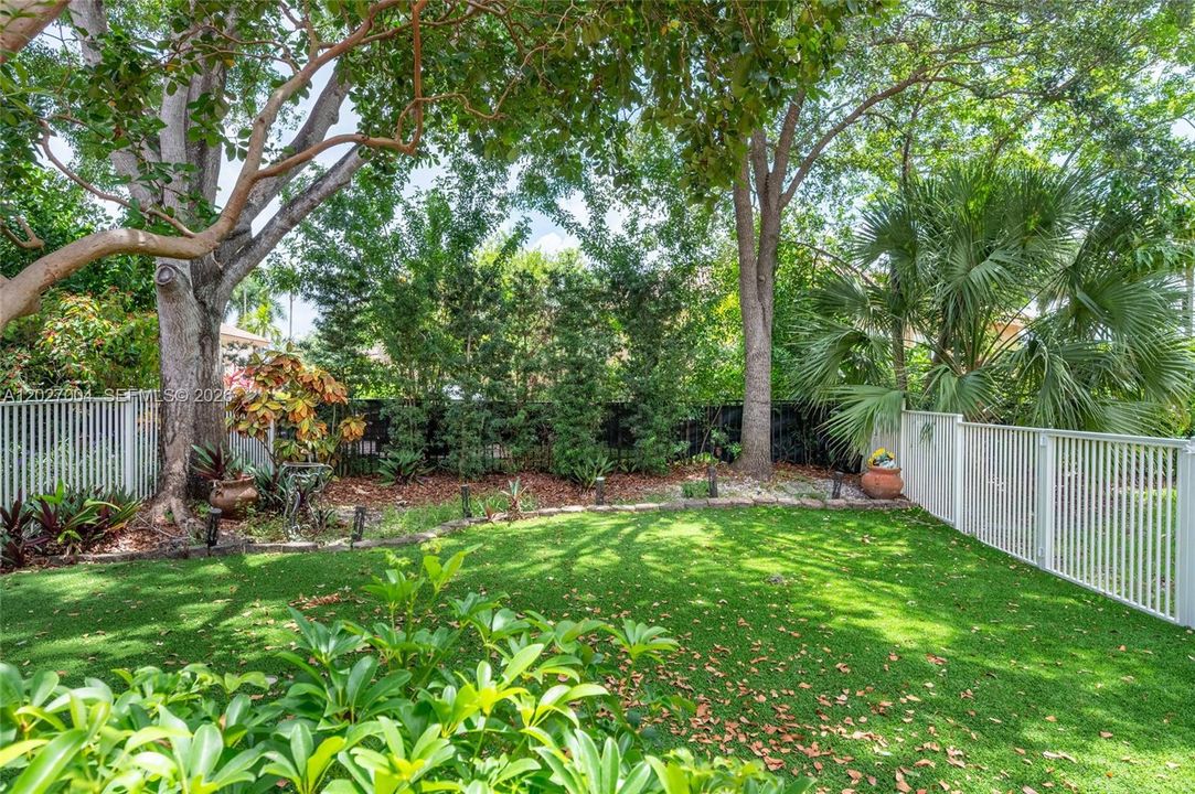 Fenced Backyard