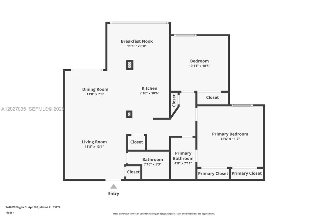 For Sale: $329,000 (2 beds, 1 baths, 946 Square Feet)