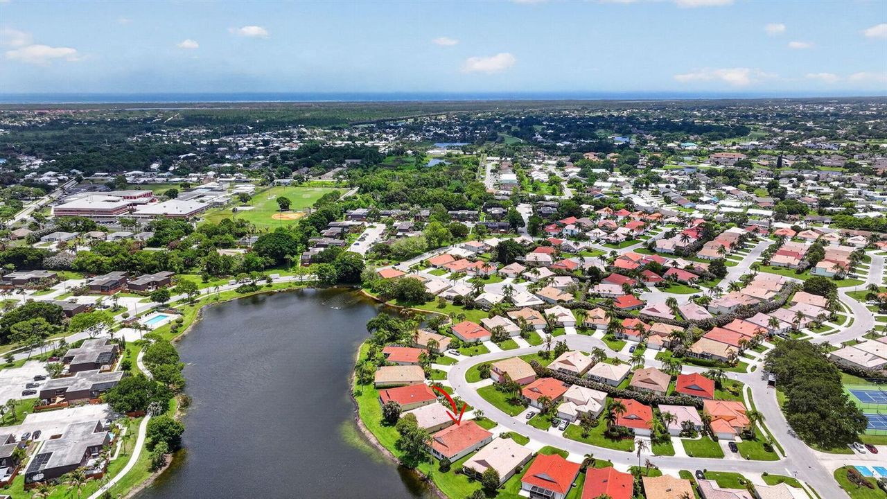 Aerial Emerald Lakes Villas East US1