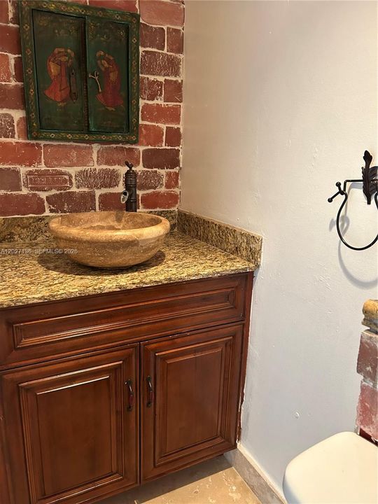 half bathroom