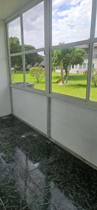 From sliding door, this is left side