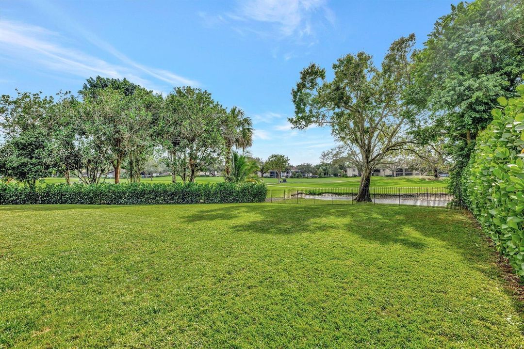 Tons of greenspace