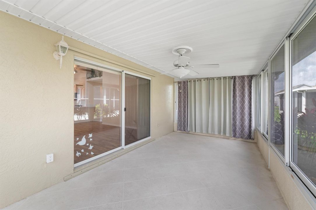 Surprisingly large lanai