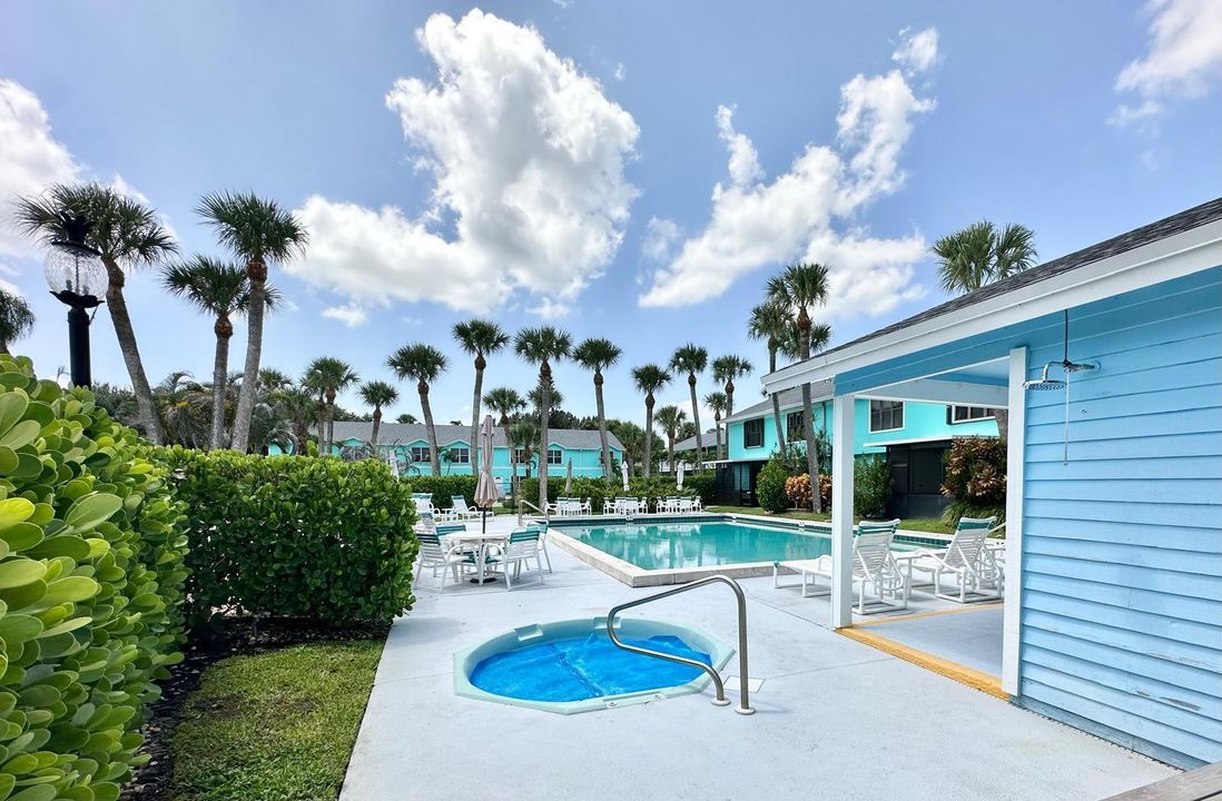 Pool Area Amenities View - Side
