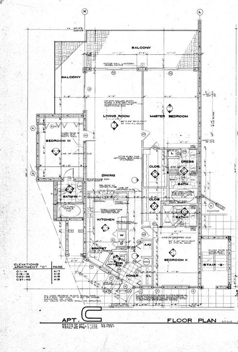 Unit 707 Floor Plan