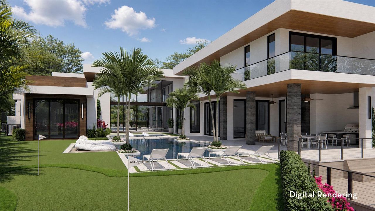 Rear Exterior - Digital Rendering