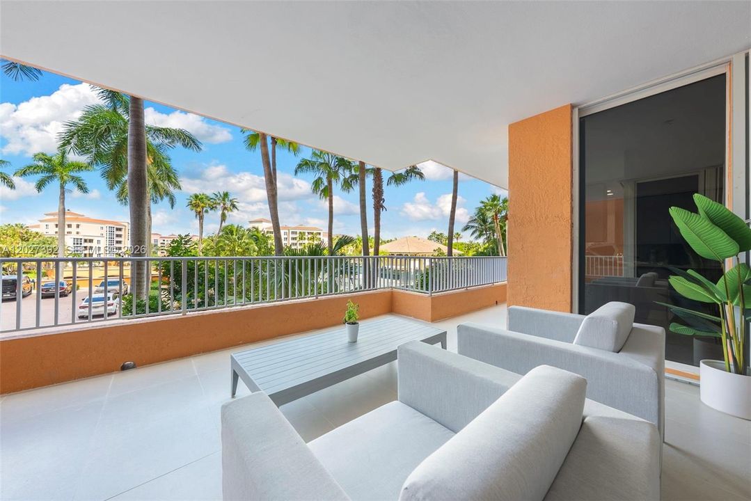Terrace off the Kitchen & Breakfast Area