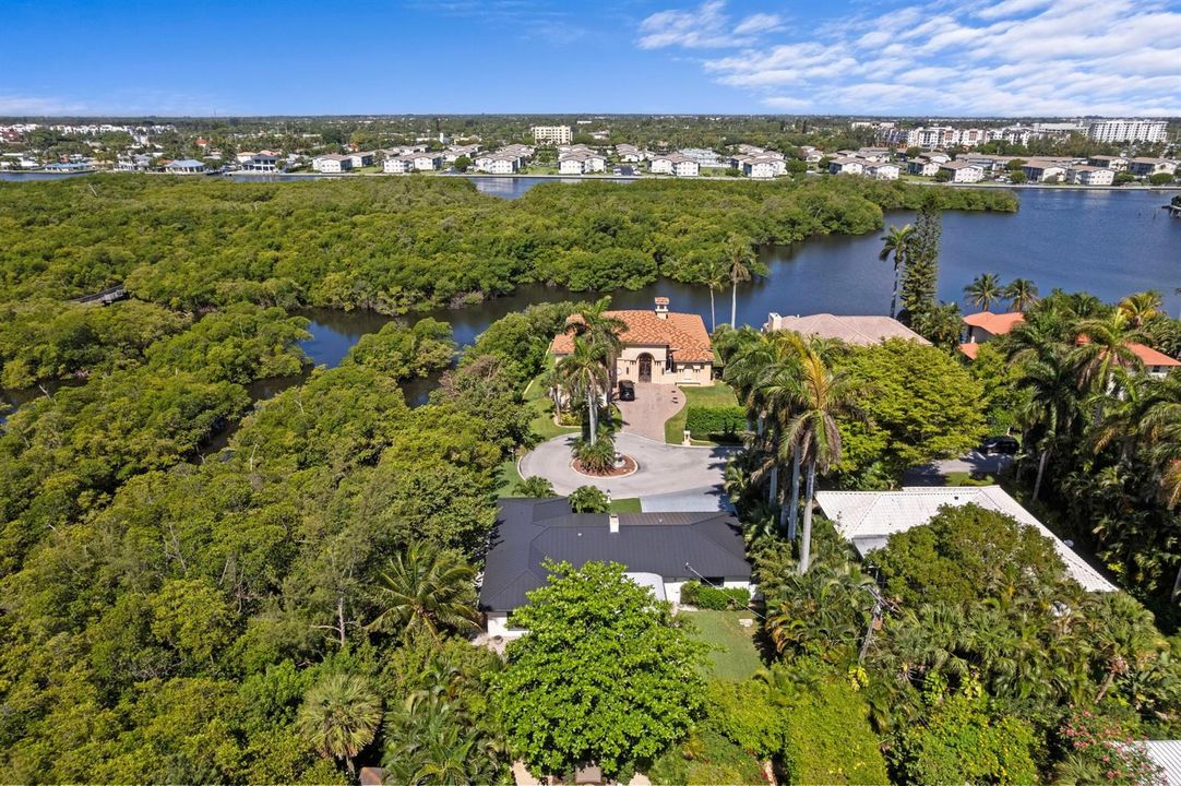 Aerial Neighborhood View