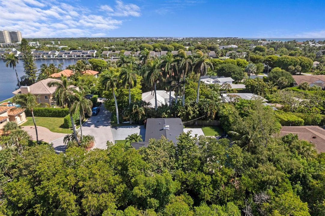 Aerial Neighborhood View