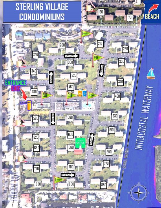 Sterling Village Property Map