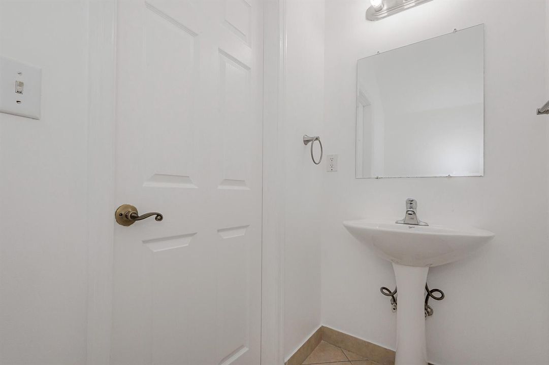 Half bath downstair