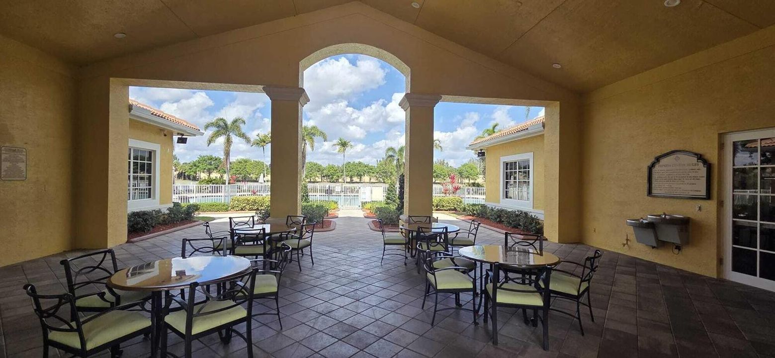 Club house area