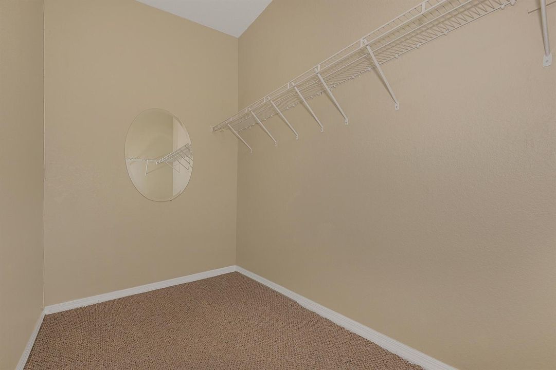 Master closet