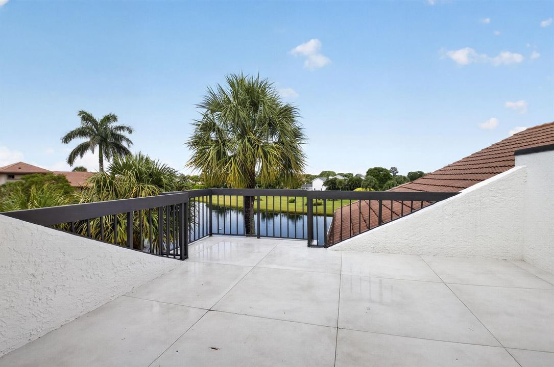Upstairs Patio
