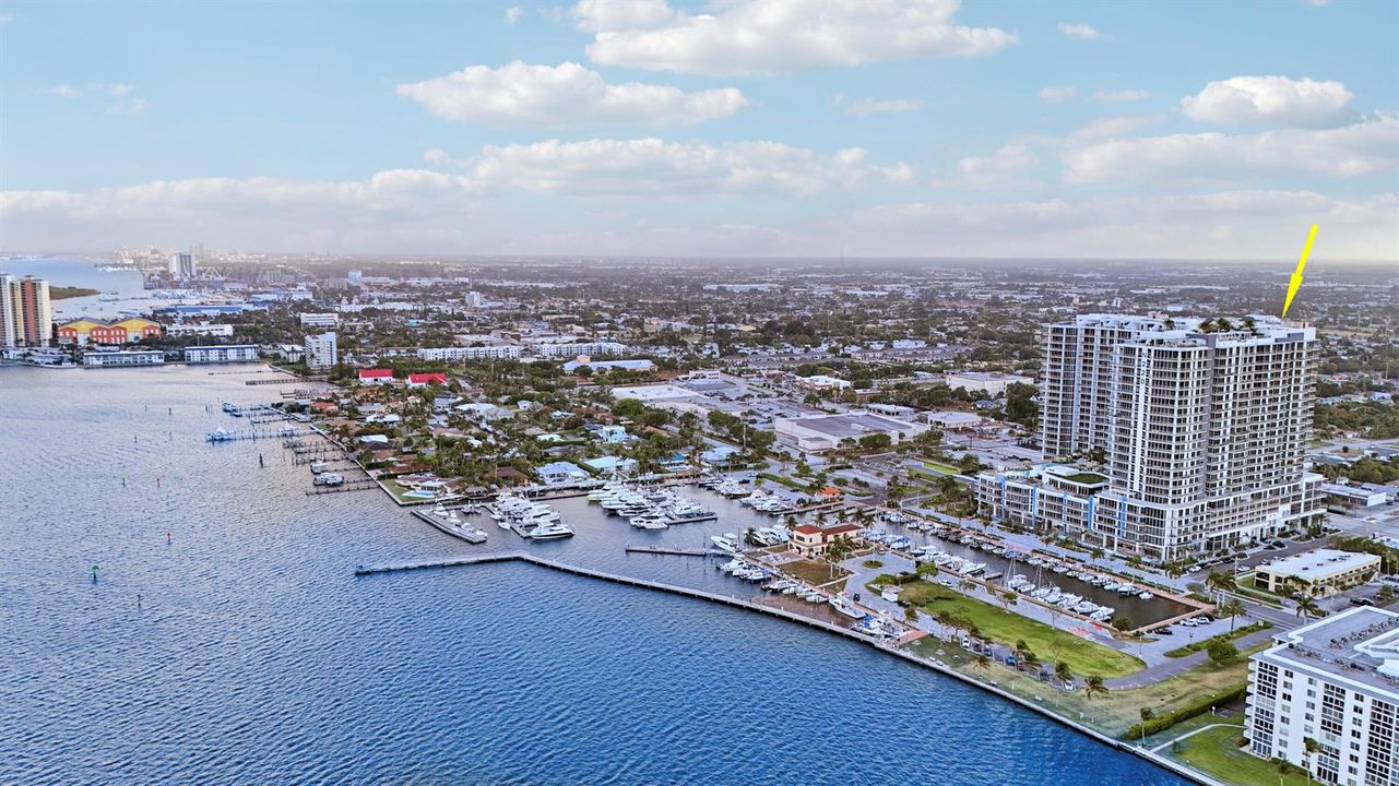 Aerial from North