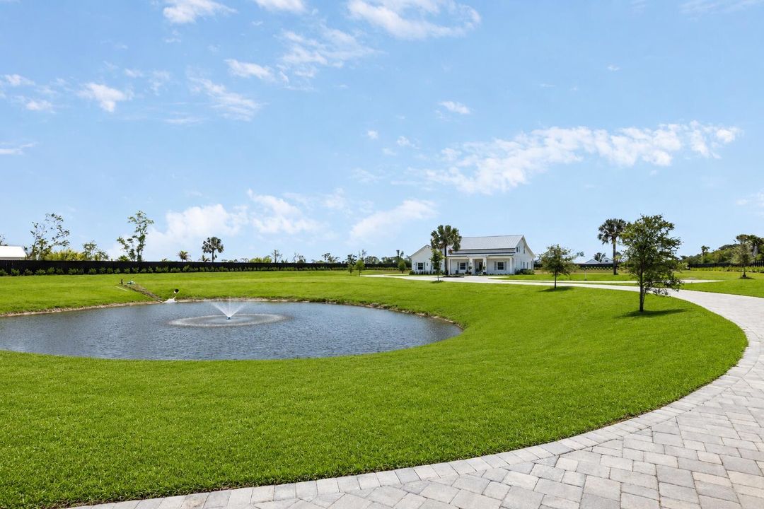 Front and pond